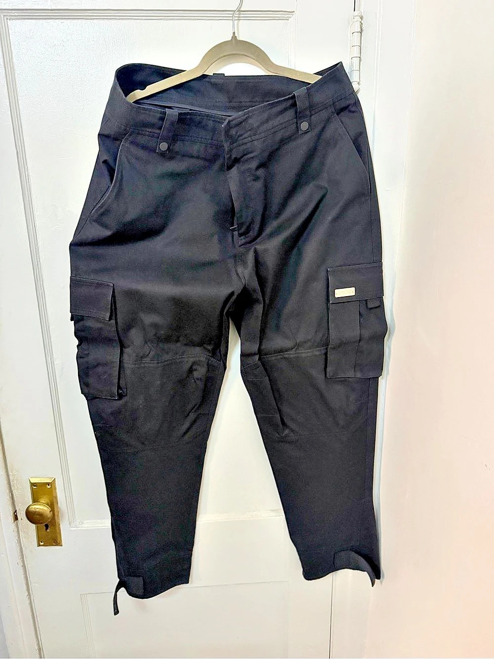 Dior Black Cargo Pants 56
